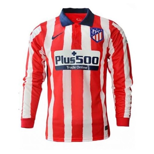 Tailandia Camiseta Atletico Madrid Primera equipo ML 2020-21 Rojo